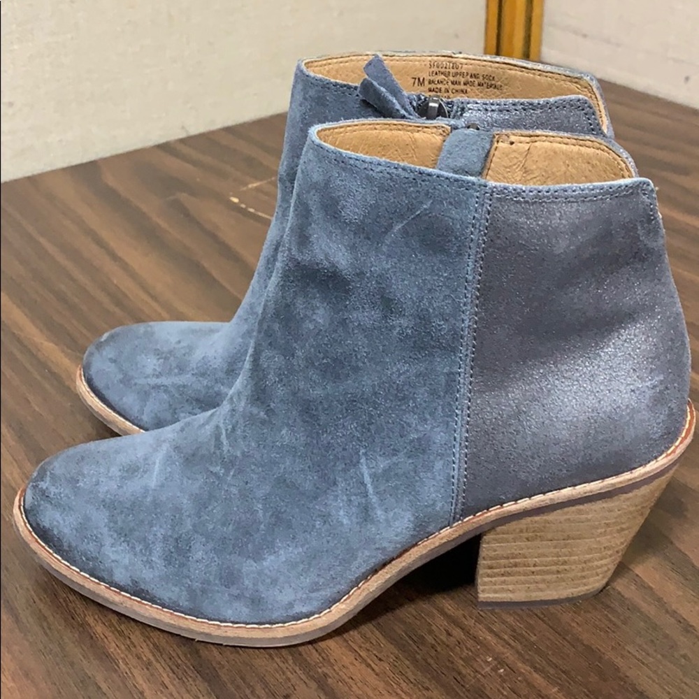 Sofft suede booties
